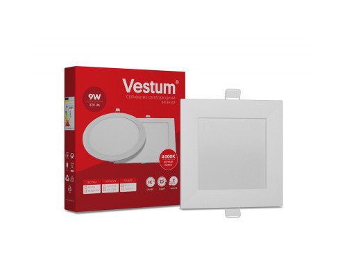 Світильник Vestum LED 9W 4000K 220V (1-VS-5203)