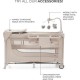 Дитячий манеж Kinderkraft с пеленатором Joy 2 Beige (5902533925162)
