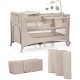 Дитячий манеж Kinderkraft с пеленатором Joy 2 Beige (5902533925162)