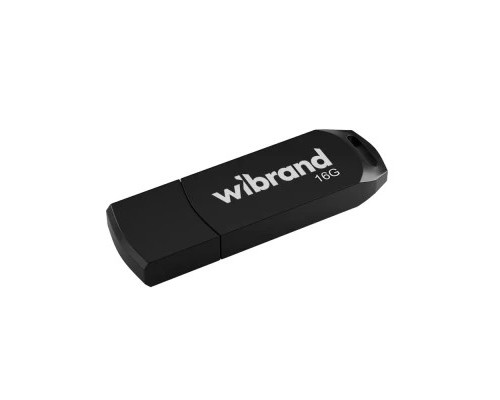 USB флеш накопичувач Wibrand 16GB Mink Black USB 2.0 (WI2.0/MI16P4B) 