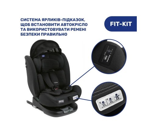 Автокрісло Chicco Unico Evo i-Size Air black (8058664167302) (87030.95)
