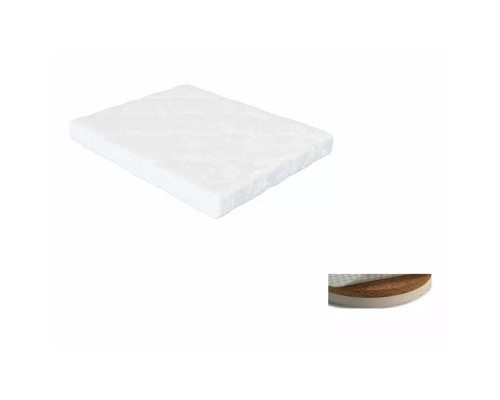 Матрац для дитячого ліжечка Ingvart Середня секція матраца в ліжко Smart Bed Oval кокос+латекс, 60х48 см (6017273)