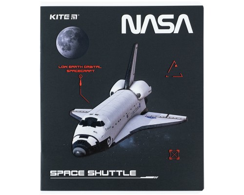 Зошит Kite NASA 48 аркушів, клітинка (NS24-259)
