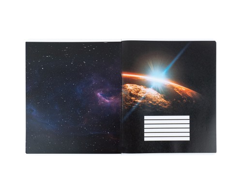 Зошит Kite NASA 48 аркушів, клітинка (NS24-259)