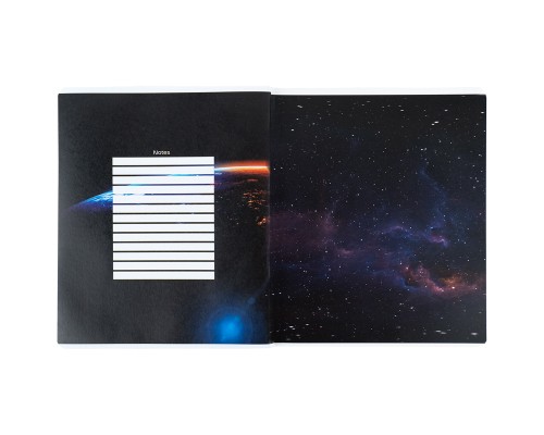 Зошит Kite NASA 48 аркушів, клітинка (NS24-259)