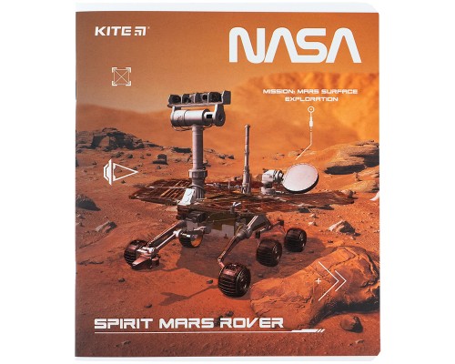 Зошит Kite NASA 48 аркушів, клітинка (NS24-259)