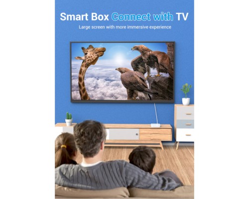 Кабель мультимедійний HDMI to HDMI 15.0m V2.0 4K Silver Metal Type Vention (AABIN)