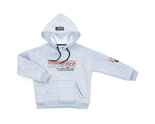 Кофта дитяча Toontoy худи на флісі (24311-122B-gray)