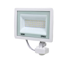 Прожектор Lightwell LW-FL-W-50-S 50 W з датчиком руху