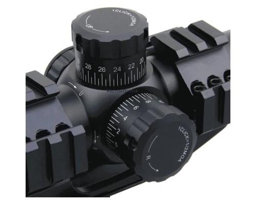Оптичний приціл Vector Optics Mustang 1-4x24 (30 мм) illum. FFP (SCFF-36)