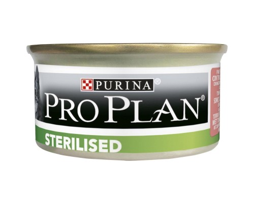 Вологий корм для кішок Purina Pro Plan Sterilised З тунцем та лососем 85 г (8445290173287) Вологий корм для кішок Purina Pro Plan Sterilised З тунцем та лососем 85 г (8445290173287)