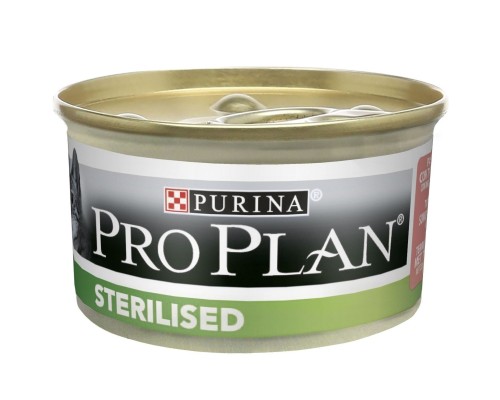 Вологий корм для кішок Purina Pro Plan Sterilised З тунцем та лососем 85 г (8445290173287) Вологий корм для кішок Purina Pro Plan Sterilised З тунцем та лососем 85 г (8445290173287)