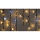 Гірлянда Delux Icicle 75LED 2x0.7m 18 біл. flash теплий білий/чорний IP44 EN (90015185)