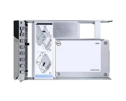 Накопичувач SSD для сервера Dell 480GB SSD SATA RI 6Gbps 512e 2.5in w/3.5in CUS Kit (345-BDZB)