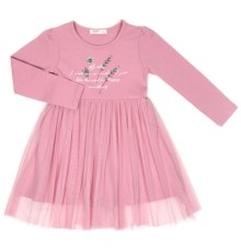 Плаття дитяче Breeze з фатиновою спідницею (21145-134G-lilac)