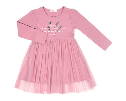 Плаття дитяче Breeze з фатиновою спідницею (21145-134G-lilac)