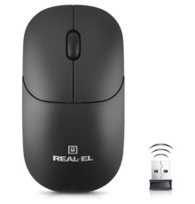 Мишка REAL-EL RM-311W Wireless Black (EL123200041)