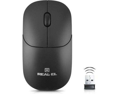 Мишка REAL-EL RM-311W Wireless Black (EL123200041)