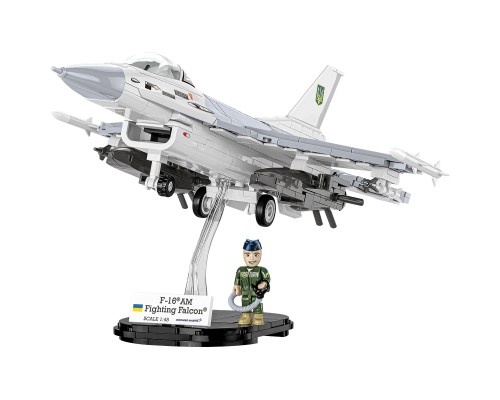 Конструктор Cobi Літак F-16C Fighting Falcon (UA), 500 деталей (COBI-5893)
