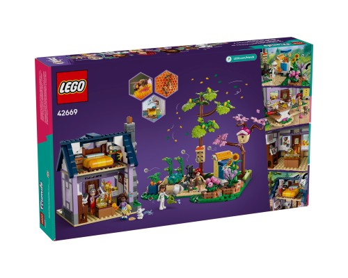 Конструктор LEGO Friends Будиночок і квітник бджолярів (42669)