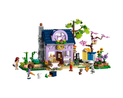 Конструктор LEGO Friends Будиночок і квітник бджолярів (42669)