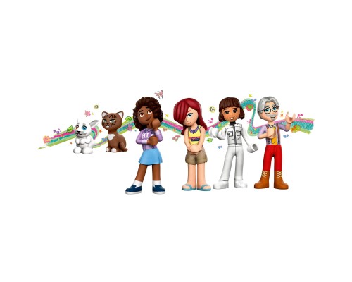 Конструктор LEGO Friends Будиночок і квітник бджолярів (42669)