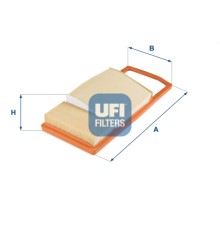 Повітряний фільтр для автомобіля UFI 30.795.00