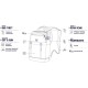 Рюкзак туристичний Pacsafe Slingsafe LX500 backpack сірий (45330112)