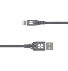 Дата кабель USB 2.0 AM to Lightning ervelink-i.grey Promate (nervelink-i.grey)