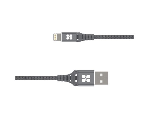 Дата кабель USB 2.0 AM to Lightning ervelink-i.grey Promate (nervelink-i.grey)