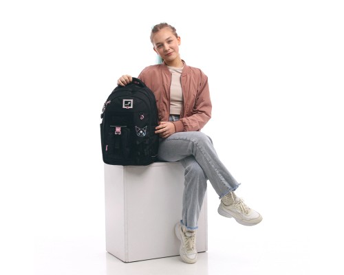 Рюкзак шкільний Kite Education teens 2597L Kuromi (HK25-2597L)