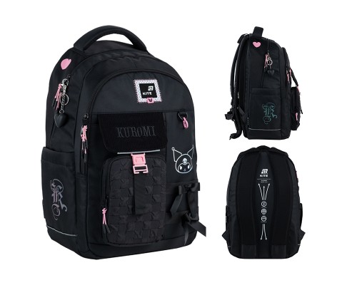 Рюкзак шкільний Kite Education teens 2597L Kuromi (HK25-2597L)