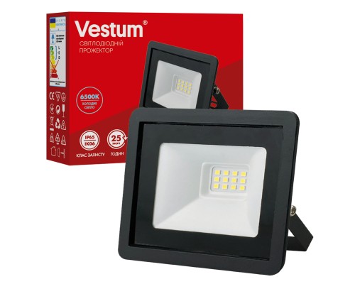 Прожектор Vestum LED 10W 6500K 180-260V IP65 (1-VS-3013)