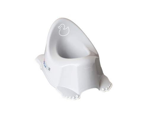 Горщик Tega Baby антиковзкий DUCK light gray (DK-001-122)