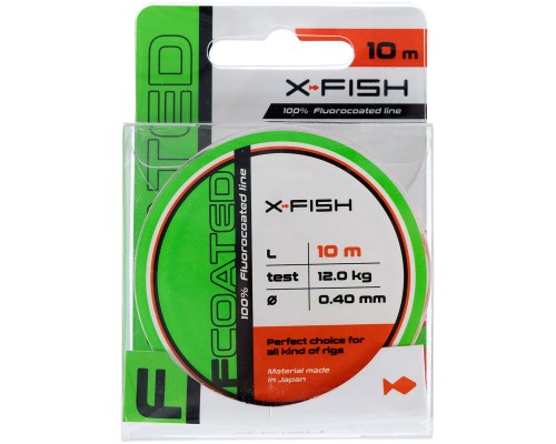 Флюорокарбон X-Fish FCoated 10m 0.40mm 12.0kg (1917.01.32)