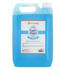 Шампунь для тварин Dezynadog Light Bright White Coat Colour Enchance для посилення кольору і блиску 5 л (5052372014838)
