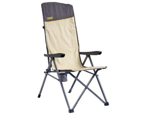 Крісло складане Uquip Justy XL Sand/Grey (244045) (DAS303231)