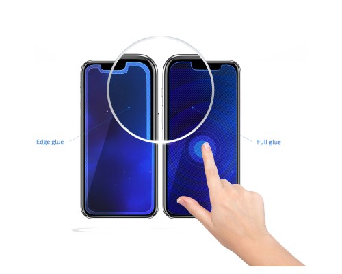 Скло захисне 2E TECNO Spark 20 (KJ5n) 2.5D FCFG black (2E-G-SP20-SMFCFG-BB)