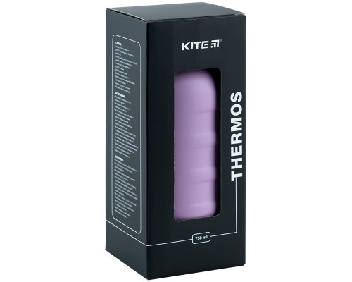 Термос Kite 750 мл фіолетовий (K24-1205-3)