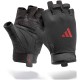 Рукавички для фітнесу Adidas Essential Training Gloves ADGB-15000RD чорний, червоний XS (885652027755)