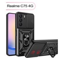 Чохол до мобільного телефона BeCover Military Realme C75 4G Black (713539)