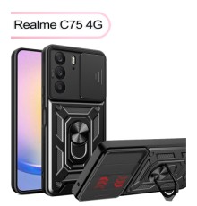 Чохол до мобільного телефона BeCover Military Realme C75 4G Black (713539)