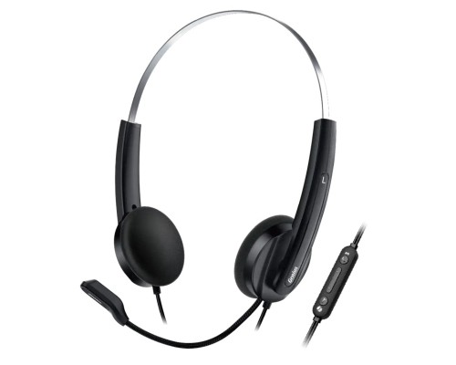 Навушники Genius HS-220U USB-C Black (31710032401)