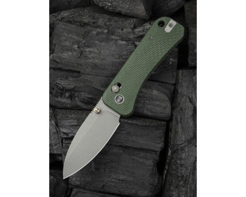 Ніж Weknife Banter 2, Green Mikarta, Stonewash (WE23075-3)