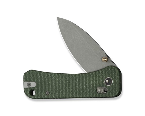 Ніж Weknife Banter 2, Green Mikarta, Stonewash (WE23075-3)