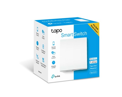 Розумний вимикач TP-Link Tapo S210 868 MHz 250V 4A (TAPO-S210)