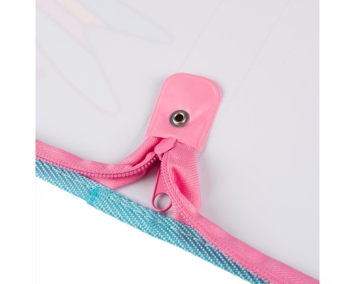 Папка для зошитів Yes пластикова на блискавці Pusheen Stormy В5 (492204)