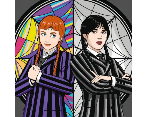 Картина по номерам Santi Wednesday. The Obsessive Divina 40х40 см (954415)