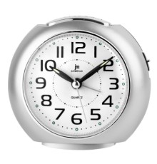 Настільний годинник Lowell будильник, сріблястий (JA7106S)