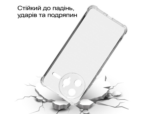 Чохол до мобільного телефона BeCover Anti-Shock Poco F7 Ultra Clear (713808)